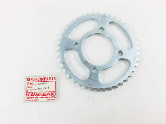 42041-005 NOS Kawasaki F2 F3 F4 Rear Sprocket