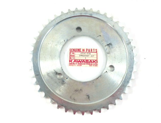 42041-036 NOS Kawasaki W1SS Rear Sprocket W2TT 42T
