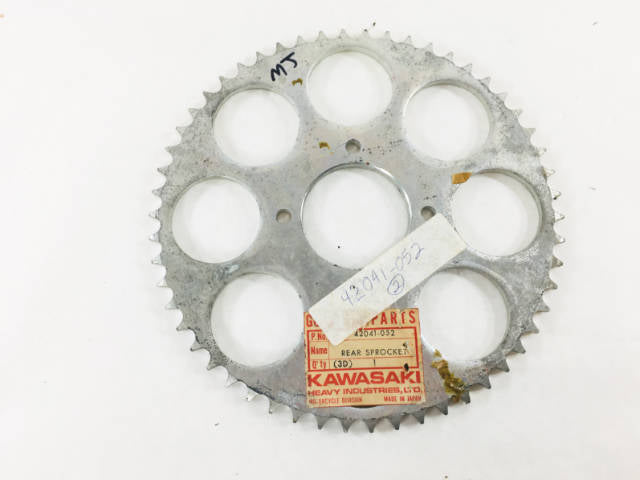 42041-052 NOS Kawasaki G31M Rear Sprocket 54T