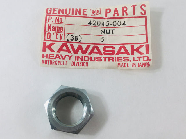 42045-004 NOS Kawasaki KE Nut 16mm