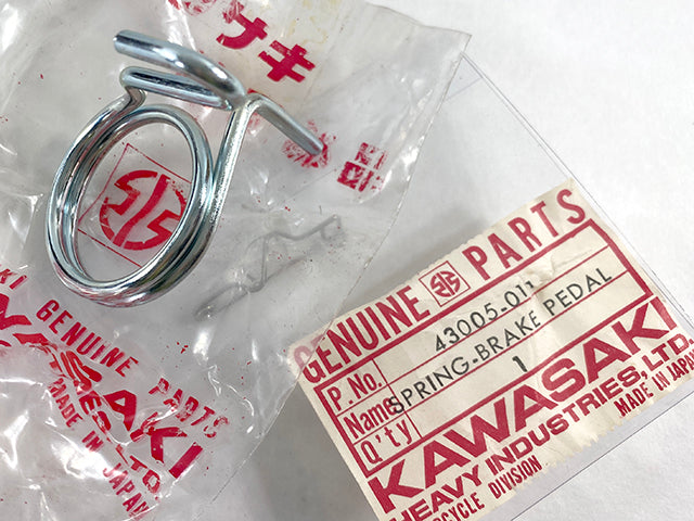 43005-011 NOS Kawasaki H1 500 Rear Brake Pedal Spring