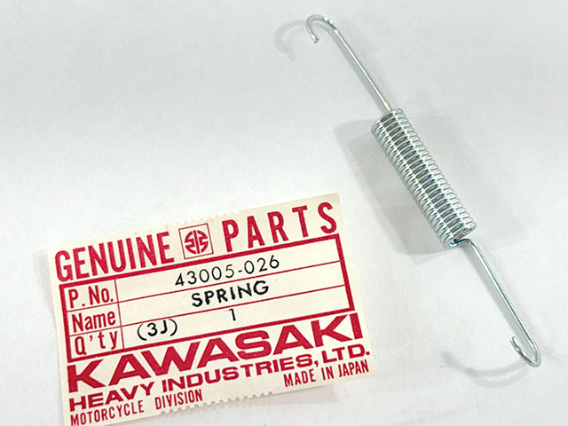 43005-026 NOS Kawasaki KX125, KX250 Brake Pedal Spring