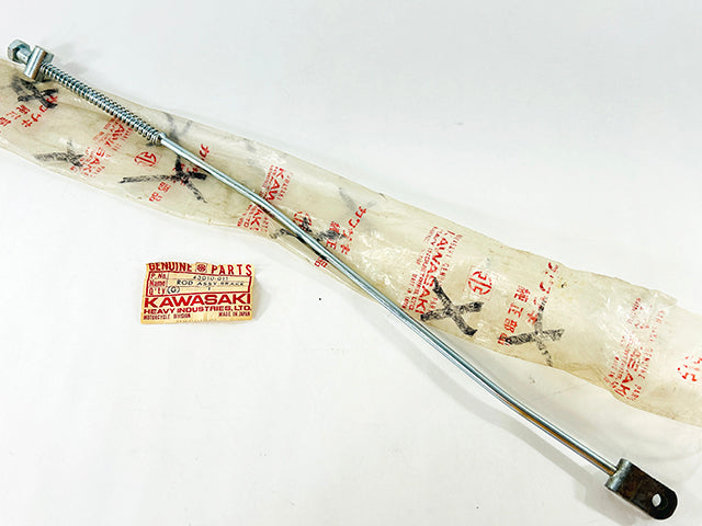 43010-011 NOS Kawasaki 1973 G4TR Trail Boss Rear Brake Rod