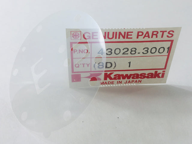 43028-3001 NOS Kawasaki Watercraft Diaphragm, Pump
