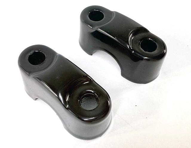 46012-008 Kawasaki Z1 900 Handlebar Holder KZ900 GLOSS BLACK Finish