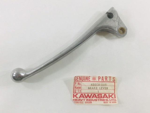 46058-005 NOS Kawasaki Front Brake Lever W1, W2, A7