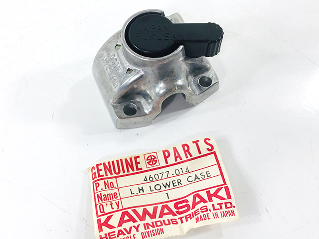 46077-014 NOS Kawasaki H1 500 Left Lower Switch Case