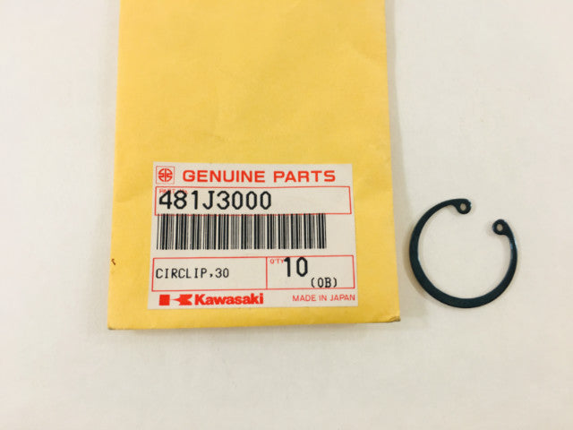 481J3000 NOS Kawasaki W Circlip 30mm