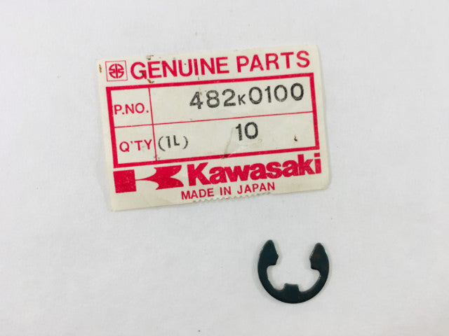 482K0100 NOS Kawasaki KX/KDX Circlip