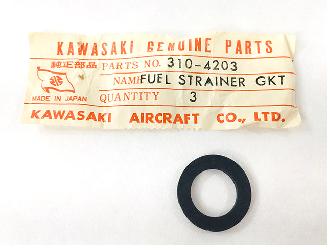 51032-001 NOS Kawasaki A1 W1 Petcock O-Ring