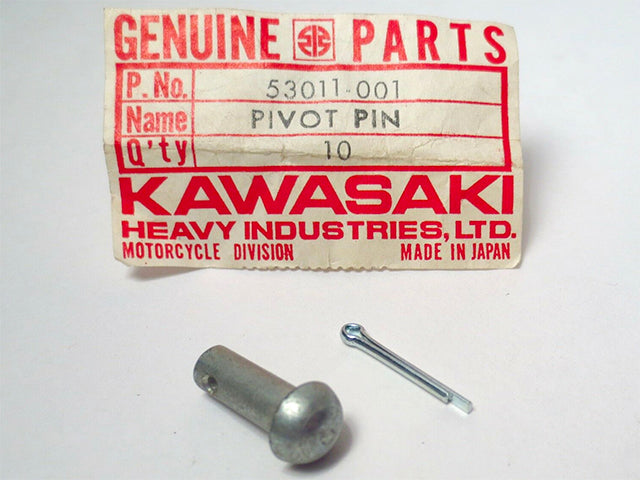 53011-001 NOS Kawasaki Seat Hinge Pin Kit H1 500 F7 F9