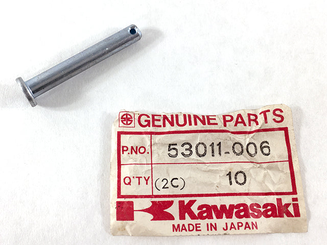 53011-006 NOS Kawasaki KZ400 KZ440 Seat Pivot Pin