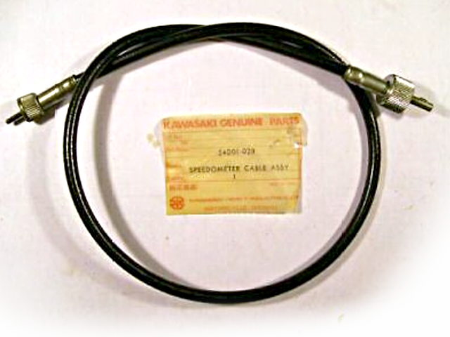 54001-028 NOS Kawasaki F3 175 Speedometer Cable Bushwhacker