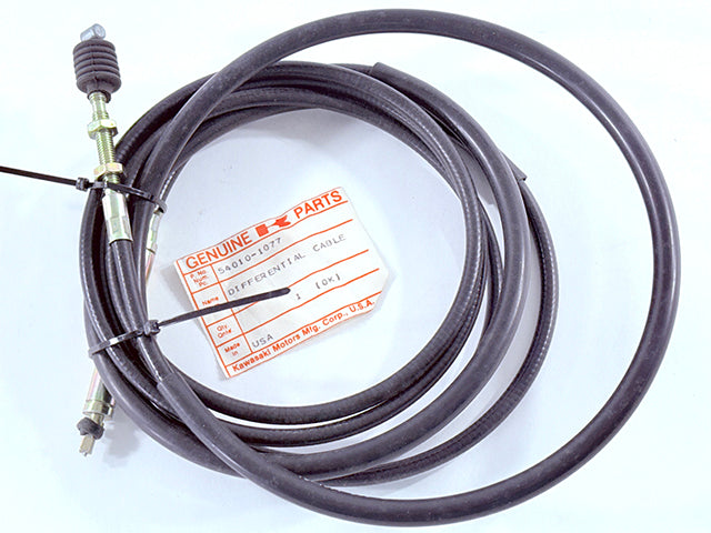54010-1077 NOS Kawasaki KAF540 Mule Differential Lock Cable