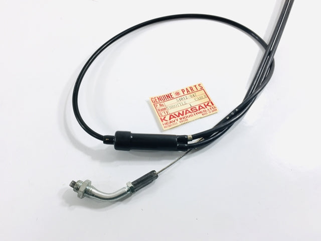 54012-047 NOS Kawasaki W2 Throttle Cable