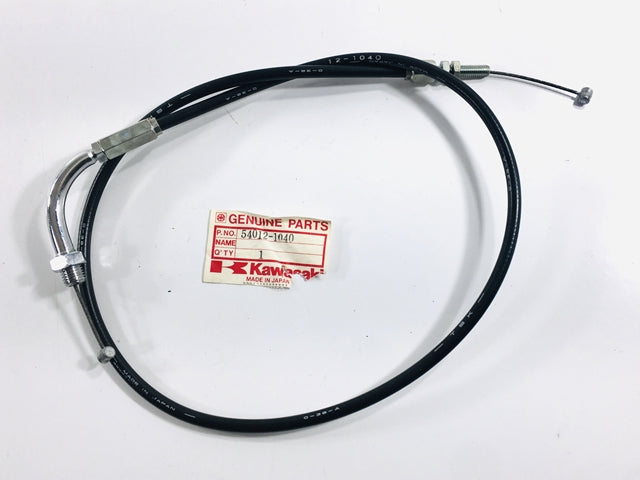 54012-1040 NOS Kawasaki KZ550 Throttle Cable