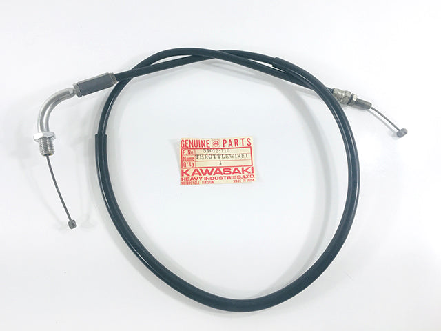 54012-110 NOS Kawasaki KZ400 Throttle Cable - Open