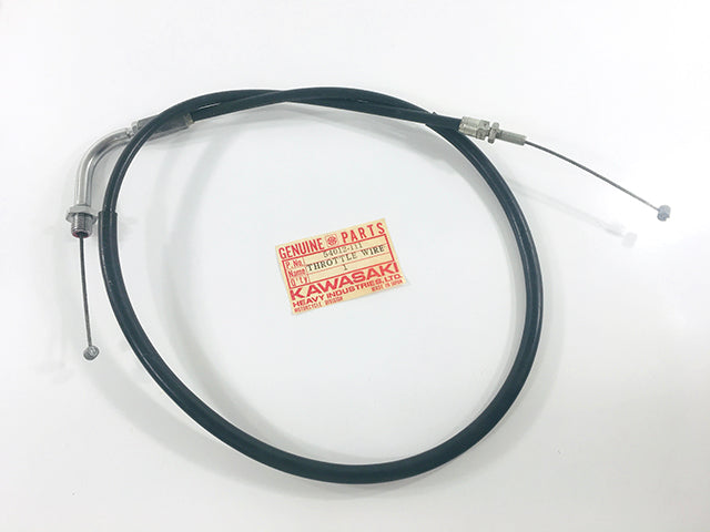 54012-111 NOS Kawasaki KZ400 Throttle Cable - Close