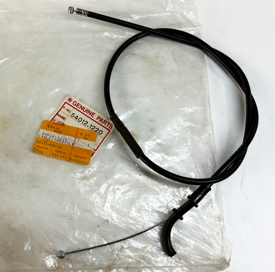 54012-1220 NOS Kawasaki ZX900 Throttle cable