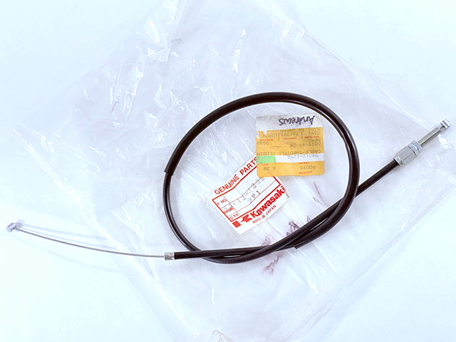 54012-1292 NOS Kawasaki EX250 Ninja Throttle Closing Cable