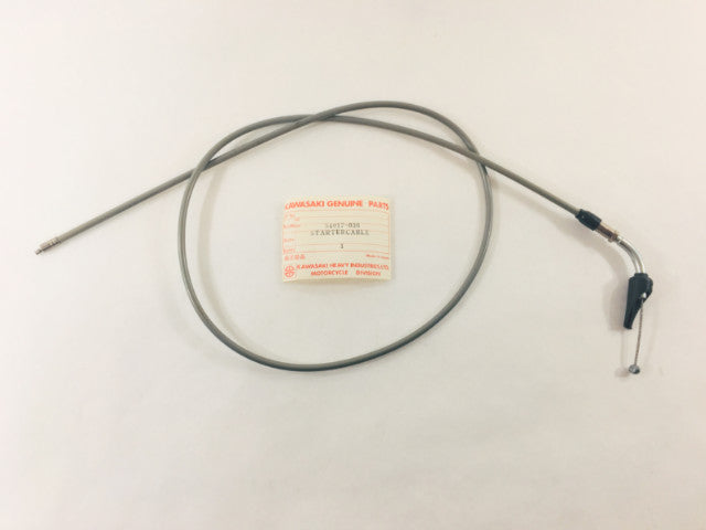 54017-036 NOS Kawasaki G4TR Starter Cable (Grey)