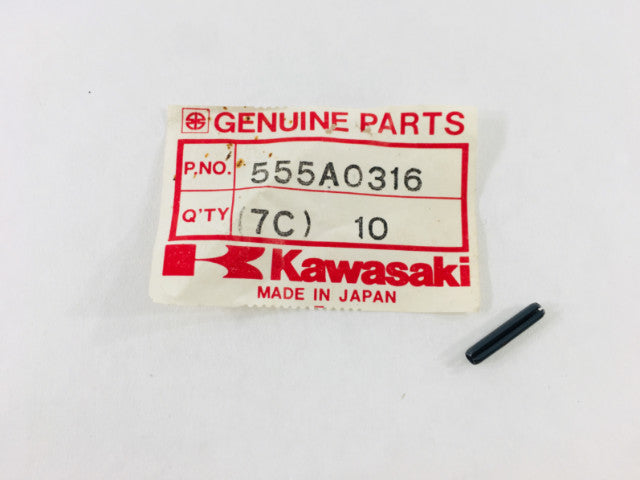 555A0316 NOS Kawasaki Pin Spring 3x16 ZX1000