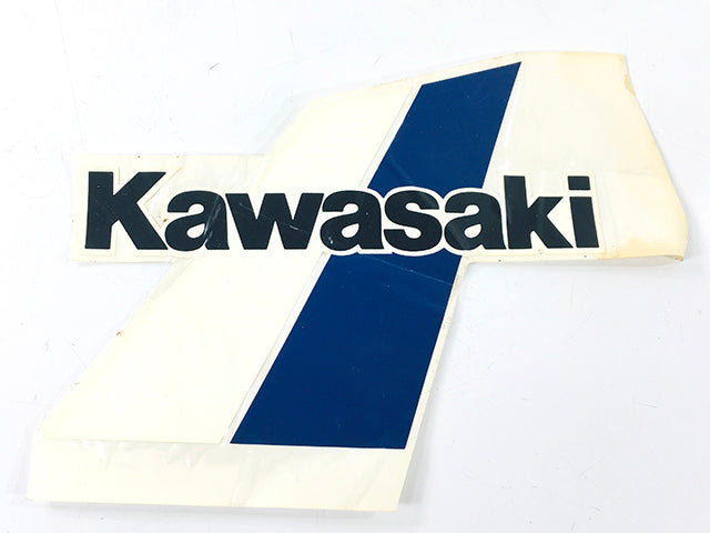 56045-1956 NOS Kawasaki KX125 Right Hand Fuel Tank Decal