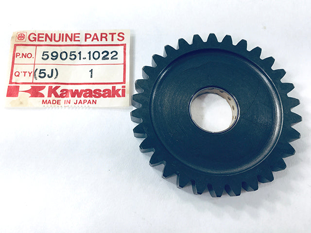 59051-1022 NOS Kawasaki Tecate KXT 250 Idle Gear Kickstarter
