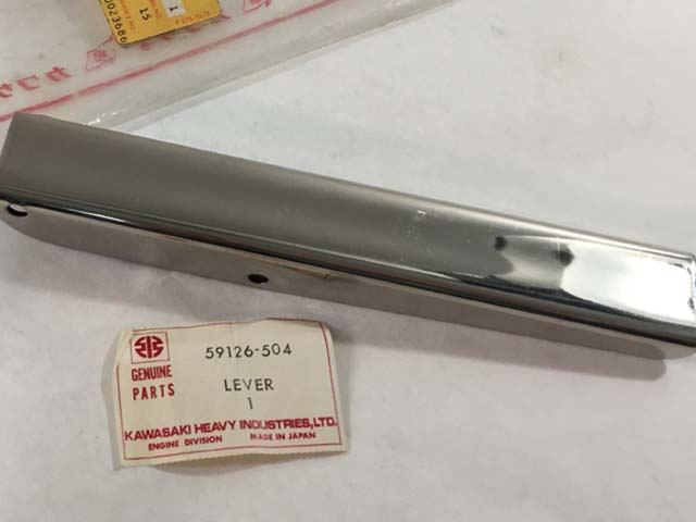 59126-504 NOS Kawasaki Lever 1974 WSAA 400 Jet Ski