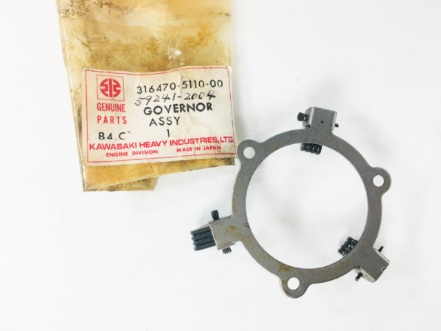 59241-2004 NOS Kawasaki Generator Governor Assembly