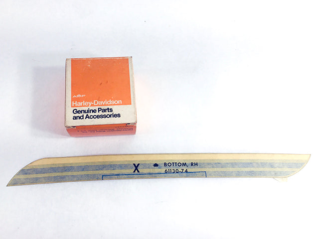 61130-74 NOS Harley 1974 SX 175 Enduro Decal