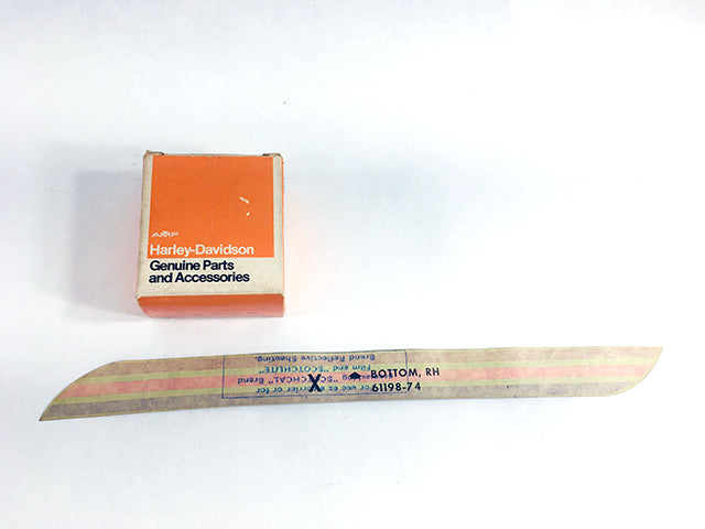 61198-74 NOS Harley 1974 SX175 Enduro Decal