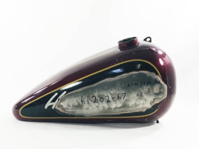61202-67 OEM Harley Shovelhead Fuel Tank Right Side