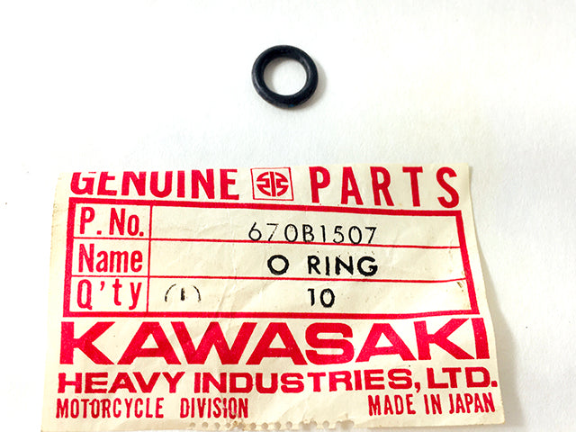 670B1507 NOS Kawasaki Z1 900 Clutch Pushrod O-Ring