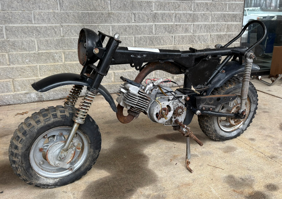 1975 Kawasaki KV75 Parts Bike Parnelli Jones Engine
