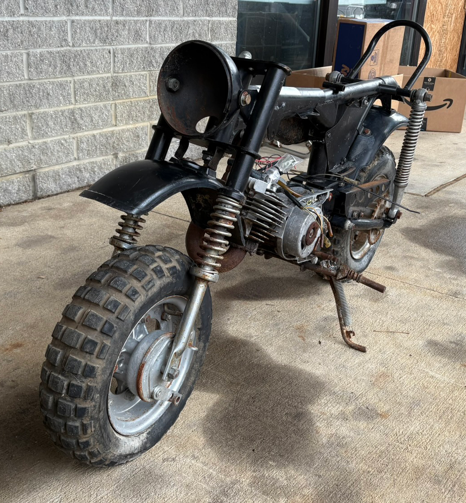 1975 Kawasaki KV75 Parts Bike Parnelli Jones Engine