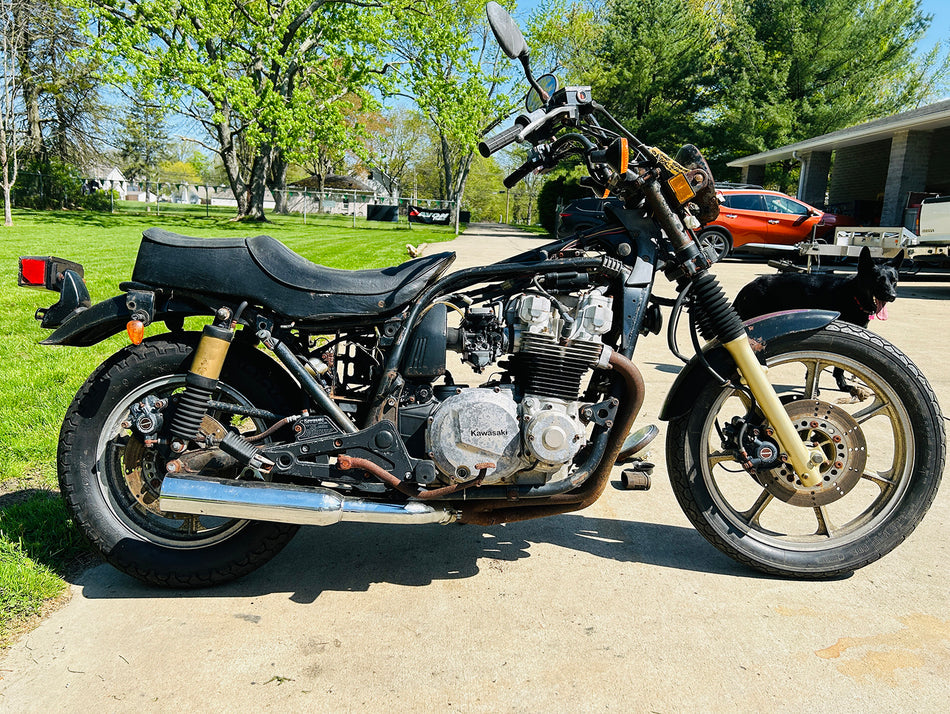 1982 Kawasaki KZ1100D Spectre with Title - Motor Stuck