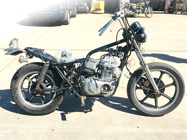 1983 Kawasaki KZ440 LTD BELT Project Bike NO TITLE 5782