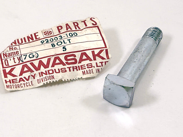 92003-100 NOS Kawasaki 73 Z1 900 Rear Sprocket Fitting Bolt