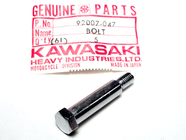 92007-047 NOS Kawasaki Clutch Lever Bolt KZ900 KZ750B KH400