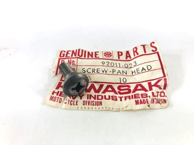 92011-023 NOS Kawasaki Screw 6mm