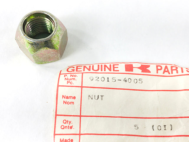 92015-4005 NOS Kawasaki Lug Nut KLT