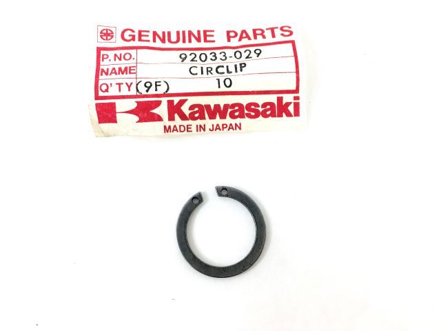 happy923ページ（82番　底ビョウあり） 92033-029 NOS Kawasaki 18mm Circlip KX250 KL650 – Johnny's Vintage