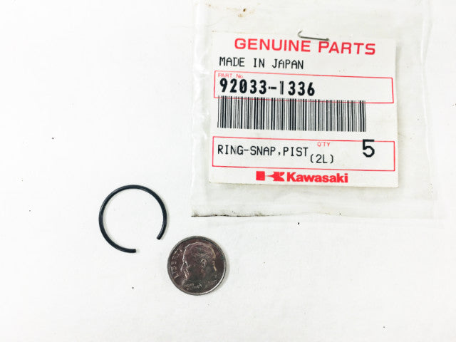 92033-1336 NOS Kawasaki KX250 Snap Ring