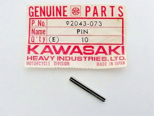 92043-073 NOS Kawasaki Fuel Cap Stopper Pin