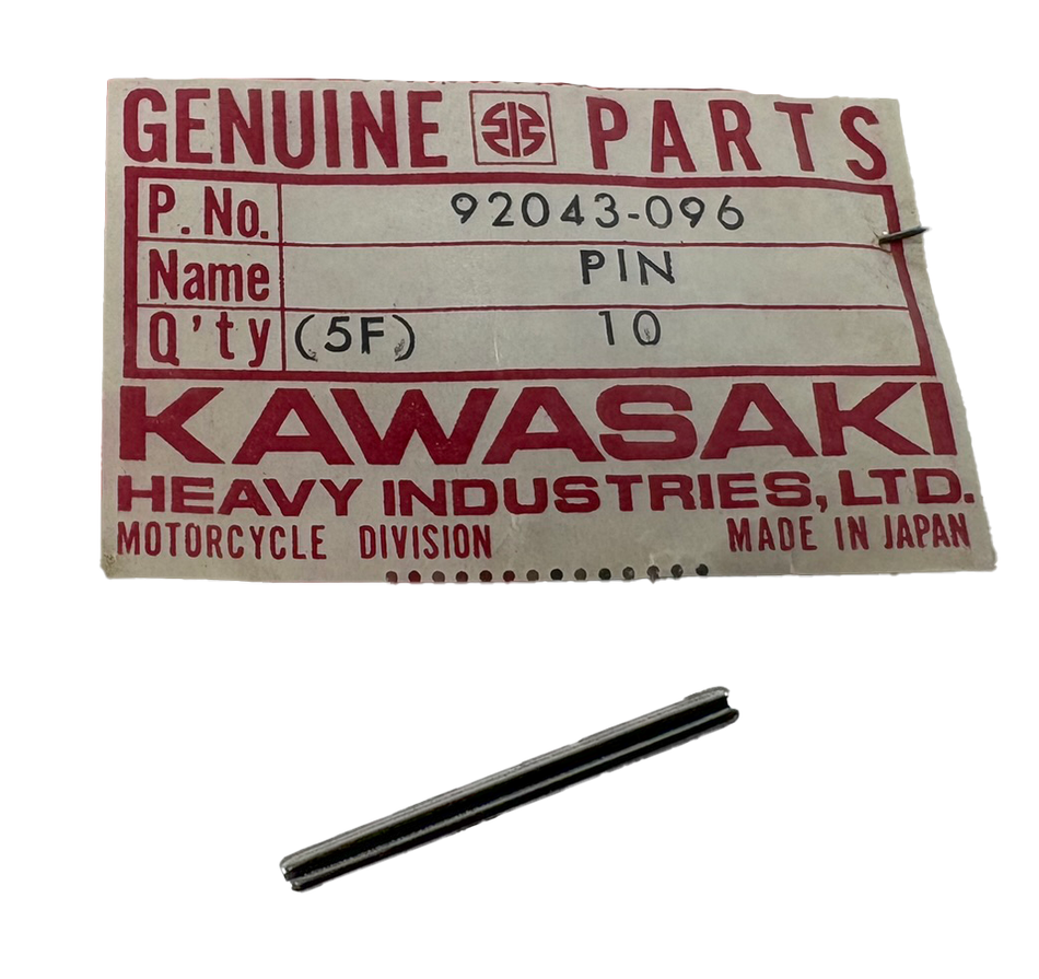 92043-096 NOS Kawasaki Z1 900 Fuel Cap Pin H2 750