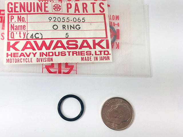 92055-065 NOS Kawasaki O-Ring Valve Guide