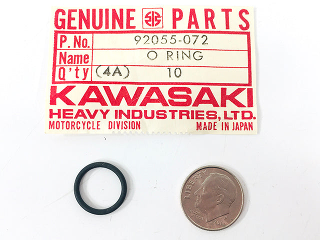 92055-072 NOS Kawasaki O-Ring 11.5mm