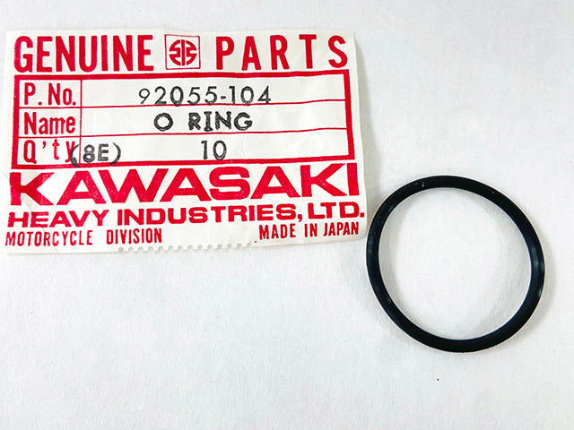 92055-104 NOS Kawasaki Cam Chain Tensioner O-Ring