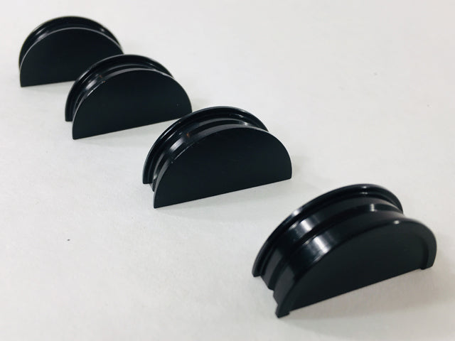 92066-017 Cam Shaft End Plug Kit - Black Billet